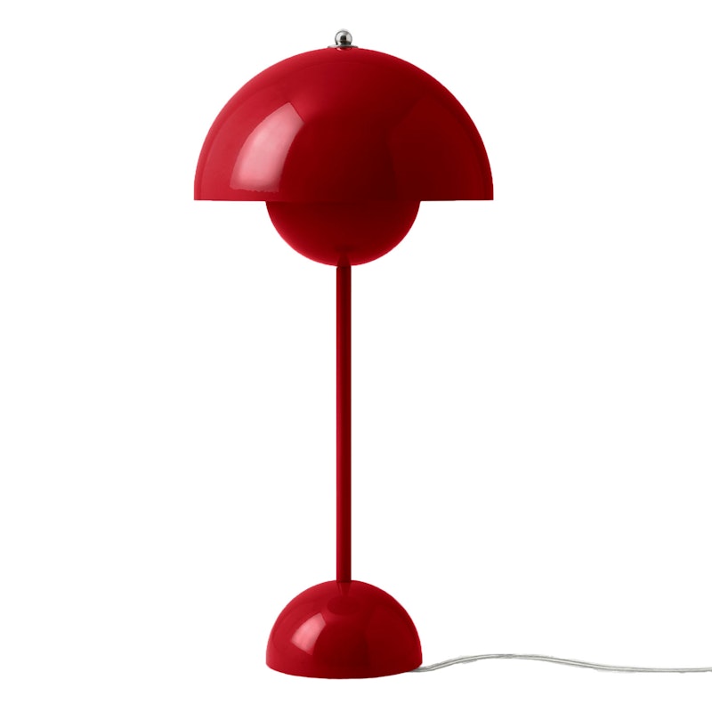 Flowerpot VP3 Bordlampe, Vermilion Red