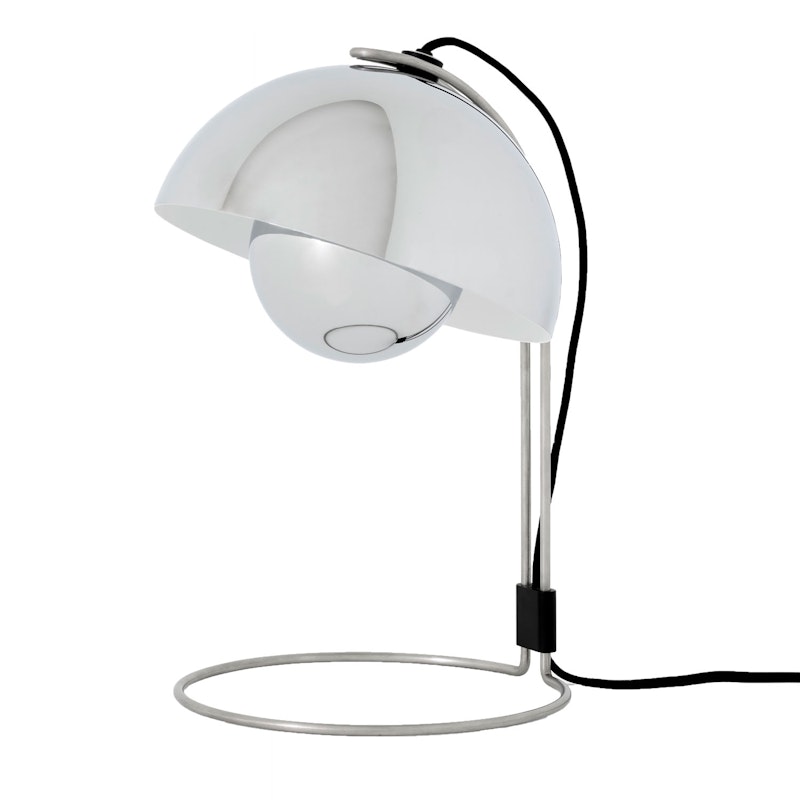 Flowerpot VP4 Bordlampe, Chrome-Plated