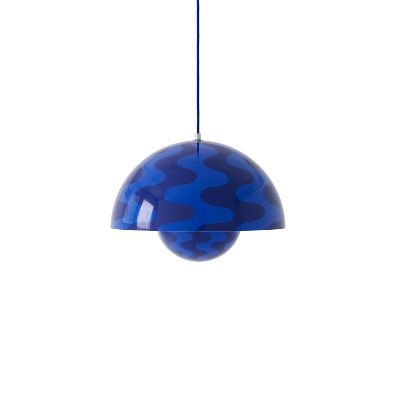 Flowerpot VP7 Pendel, Cobalt Blue / Twilight Blue