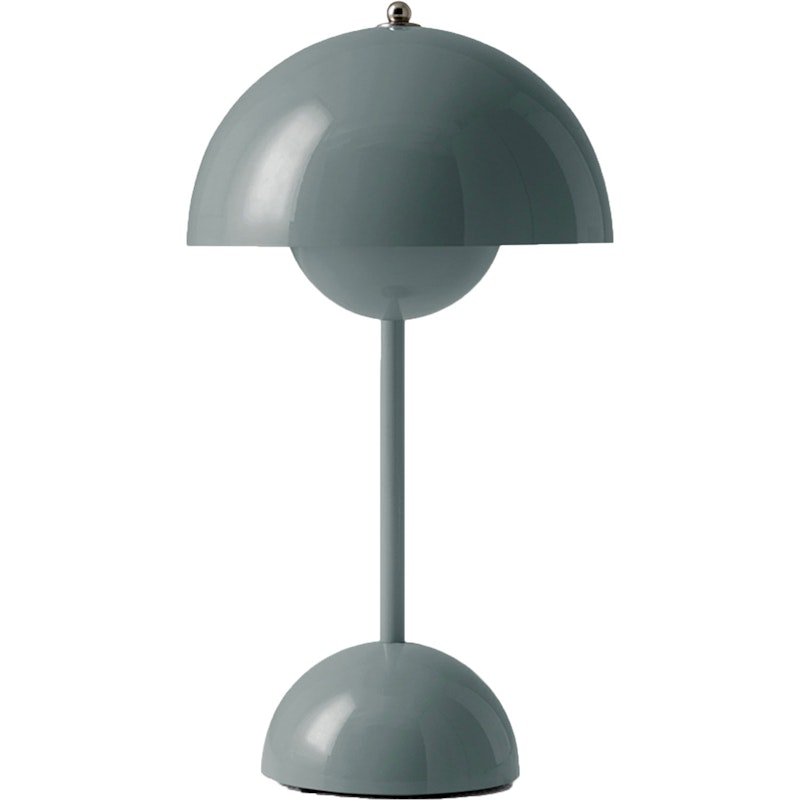 Flowerpot VP9 Bordlampe Bærbar, Stone Blue