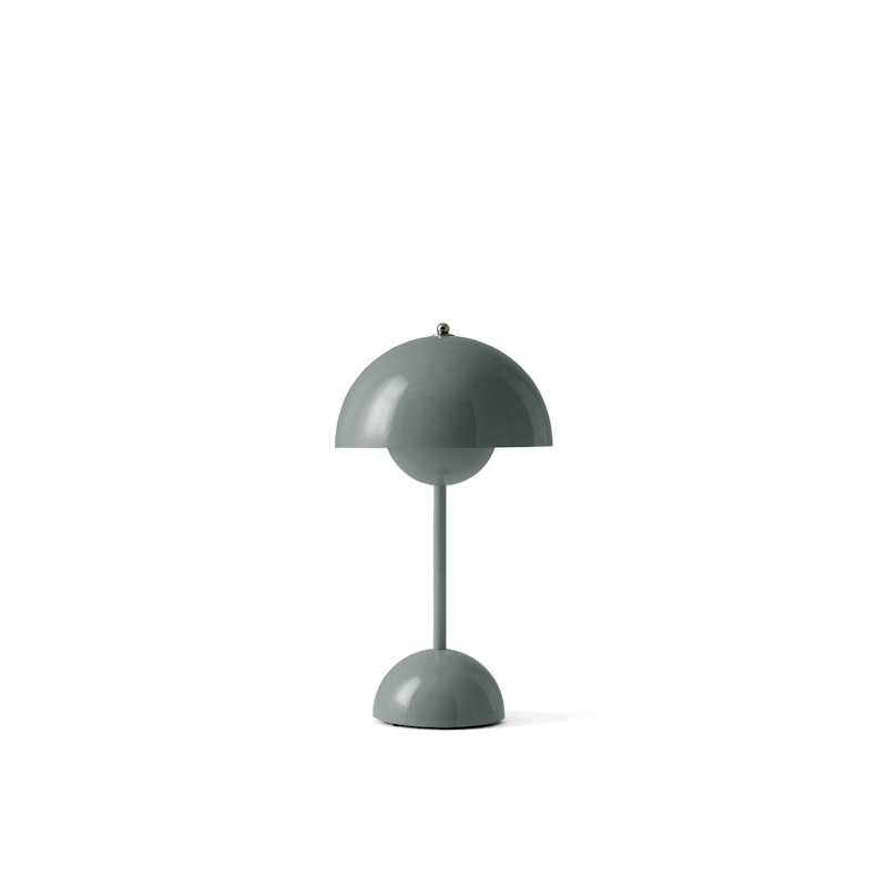 Flowerpot VP9 Bordlampe Bærbar, Stone Blue