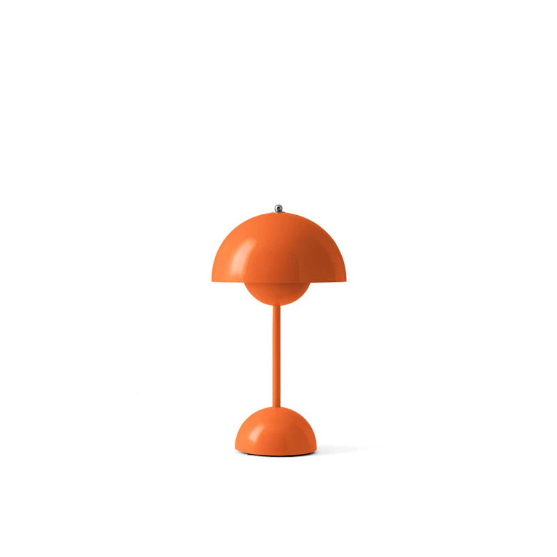 Flowerpot VP9 Bordlampe Bærbar, Zesty Orange