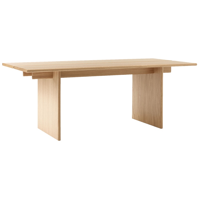 Ita OS1 Desk With Cable Management 95x200 cm, Oak