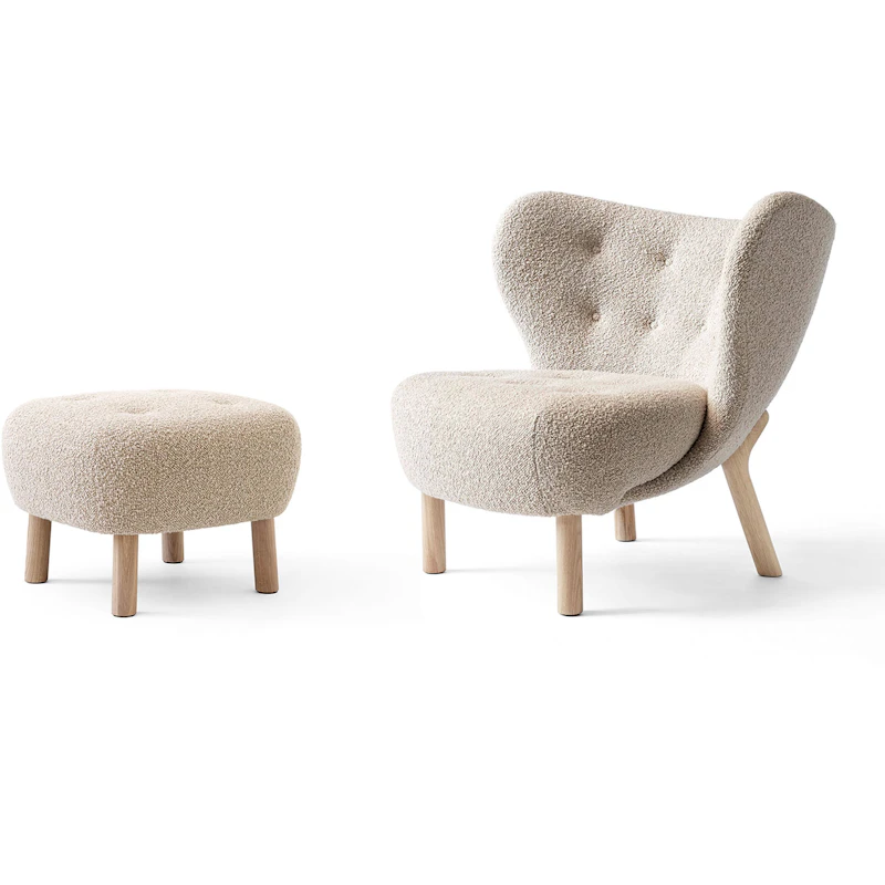 Little Petra VB1 Loungestol   Set, Karakorum / Olieret Eg