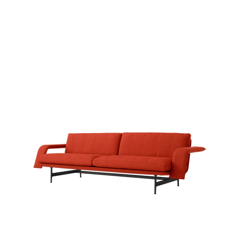 Meantime AV30 2-Personers Sofa Varm Sort/Fiord 0571