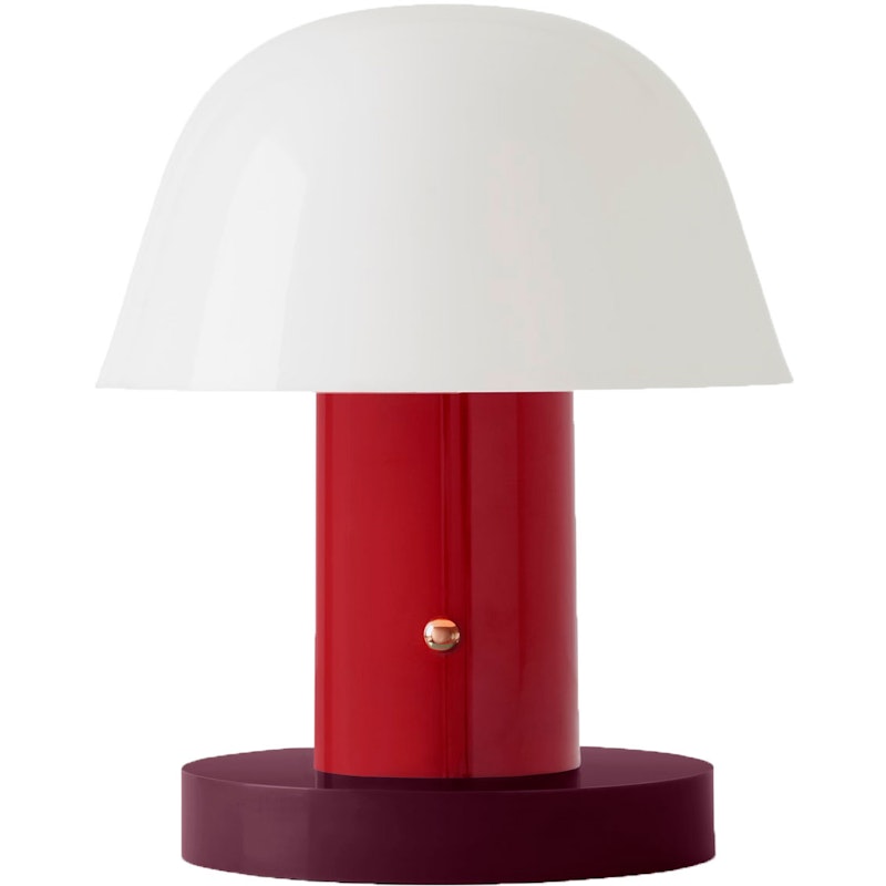 Setago JH27 Bordlampe Bærbar, Maroon / Grape