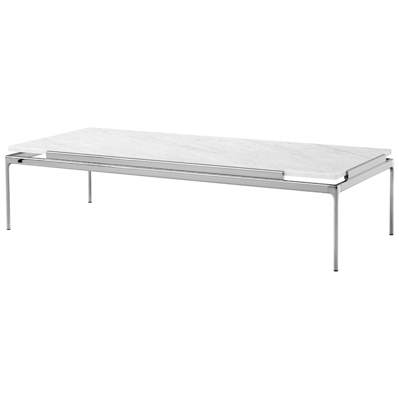 Sett LN12 Sofabord 60x140 cm, Bianco Carrera