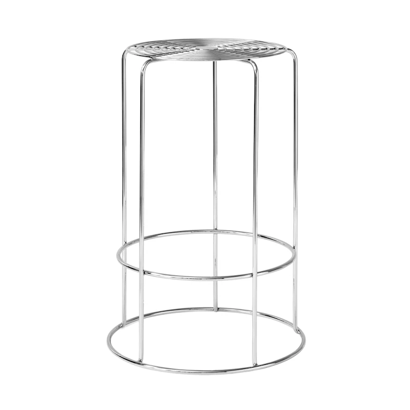 Wire VP15 Barstol, Rustfrit Stål