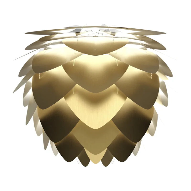 Aluvia Lampeskærm Medium, Brushed Brass