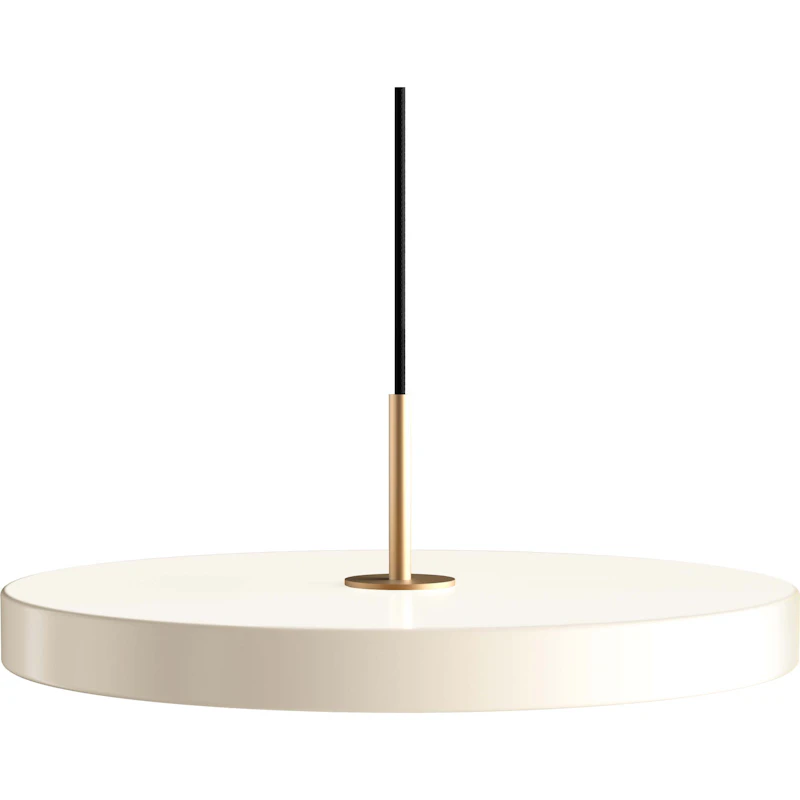 Asteria Pendel Medium, Pearl White