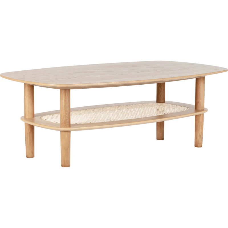 Together Sleek Rectangle Sofabord Lav, Eg