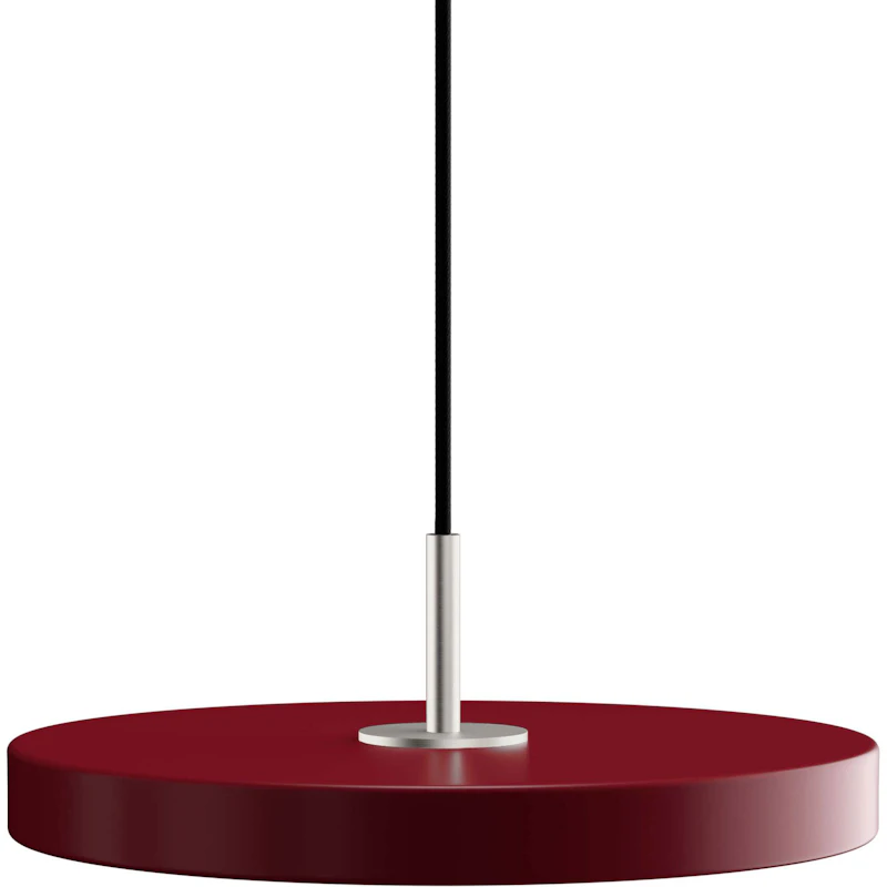 Asteria Plus Pendel Mini, Ruby Red / Stål