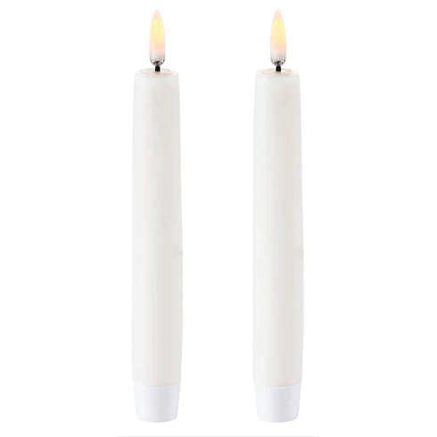 Uyuni Led Kertelys Nordic White 2-pak 2,3x15,5 Cm - LED-lys Abs Hvid - UL-TA-NW02315-2