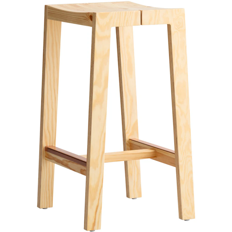 016 Maasto Barstol 66 cm, Naturlig