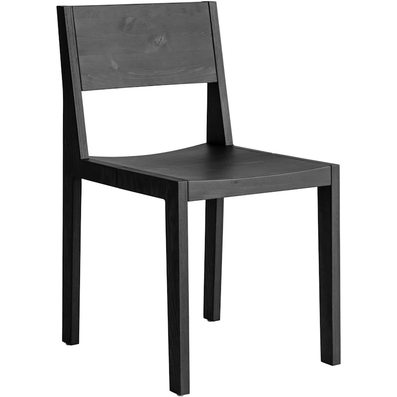 016 Maasto Spisebordsstol, Sort