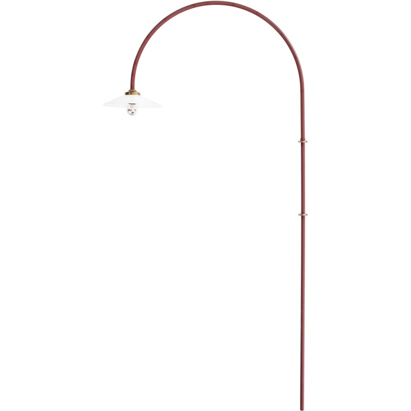 Hanging Lamp N°2 Væglampe, Menie Red