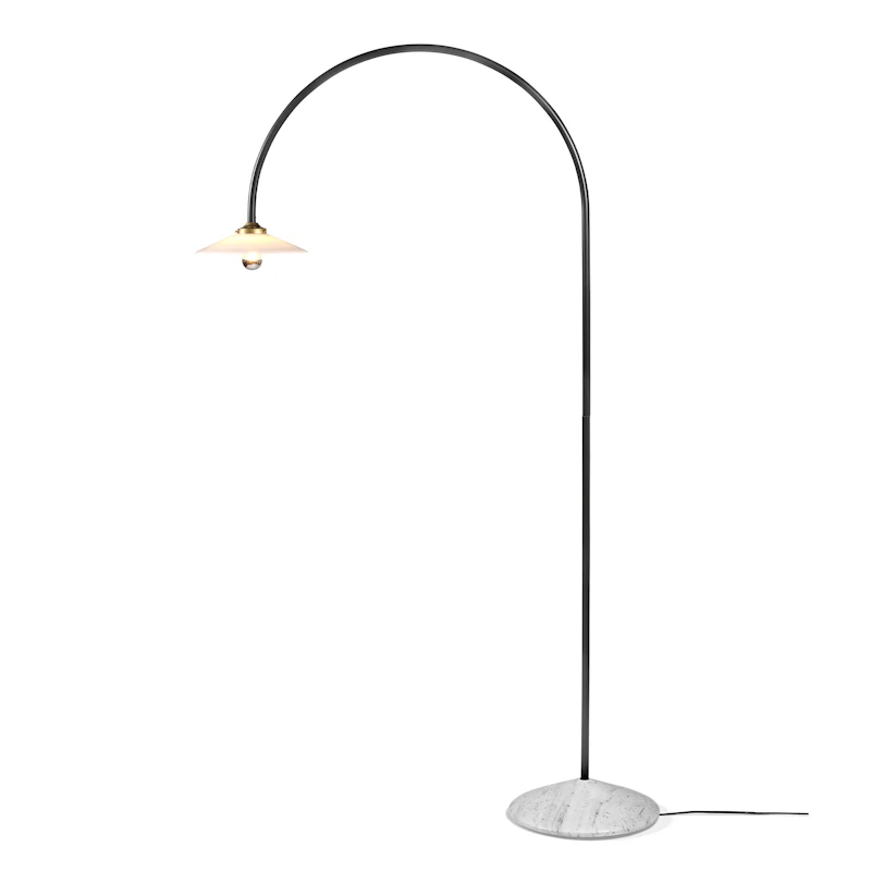 Valerie Object Standing Lamp N1 Gulvlampe Sort/Marmor