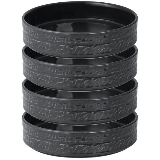 Vargen & Thor Servisen C Sk&aring;l 25 Cl 4-pak gr&aring; - Serveringssk&aring;le Stent&oslash;j Antracit - 60233853