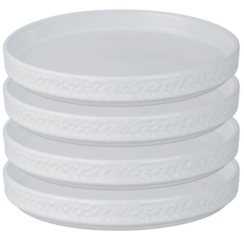Servisen C Tallerken 17,2 cm 4-pak, Hvid