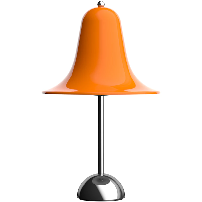 Pantop Bordlampe Ø23, Krom / Vivid Orange