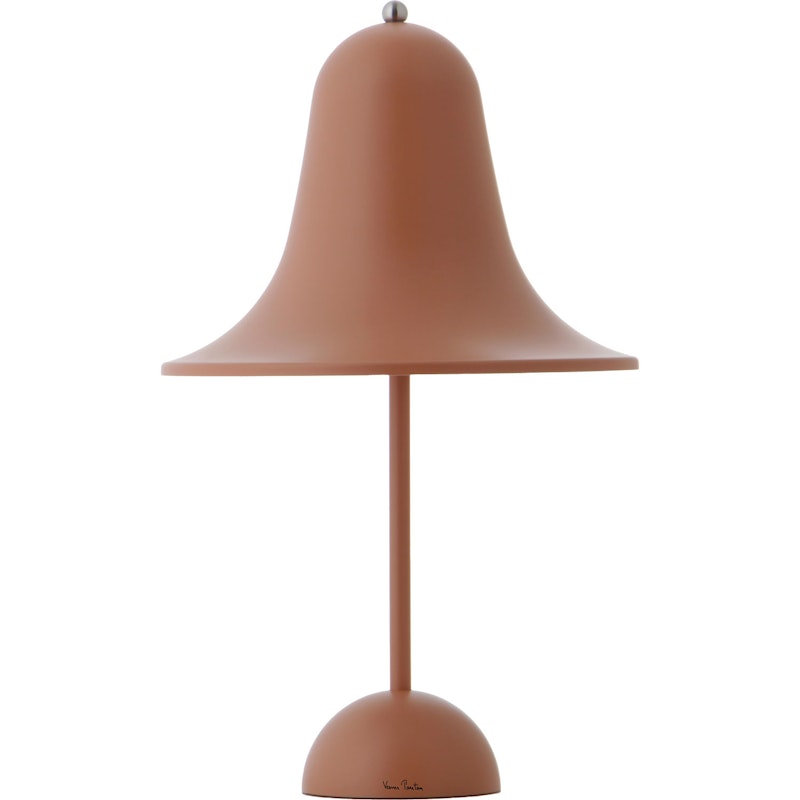 Pantop Bordlampe Bærbar, Matt Terracotta