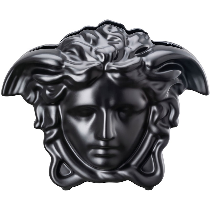 Medusa Grande Vase 21 cm, Sort
