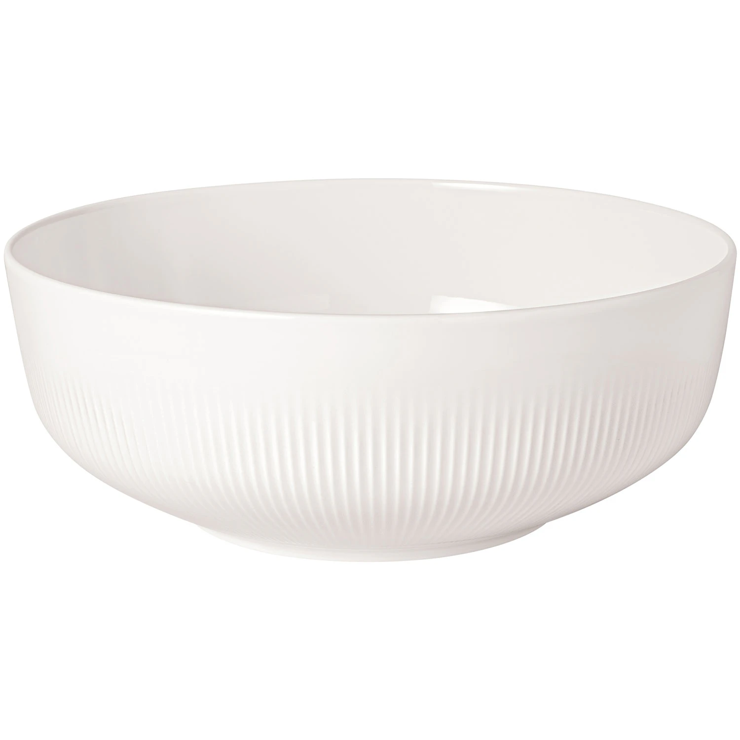 Villeroy & Boch Afina Salatsk&aring;l 2,5 L - Salatsk&aring;le Porcel&aelig;n Hvid - 1042933160