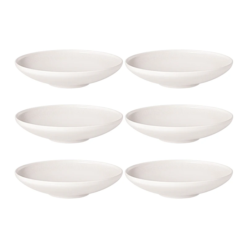 Afina Suppetallerken 25 cm 6-pak