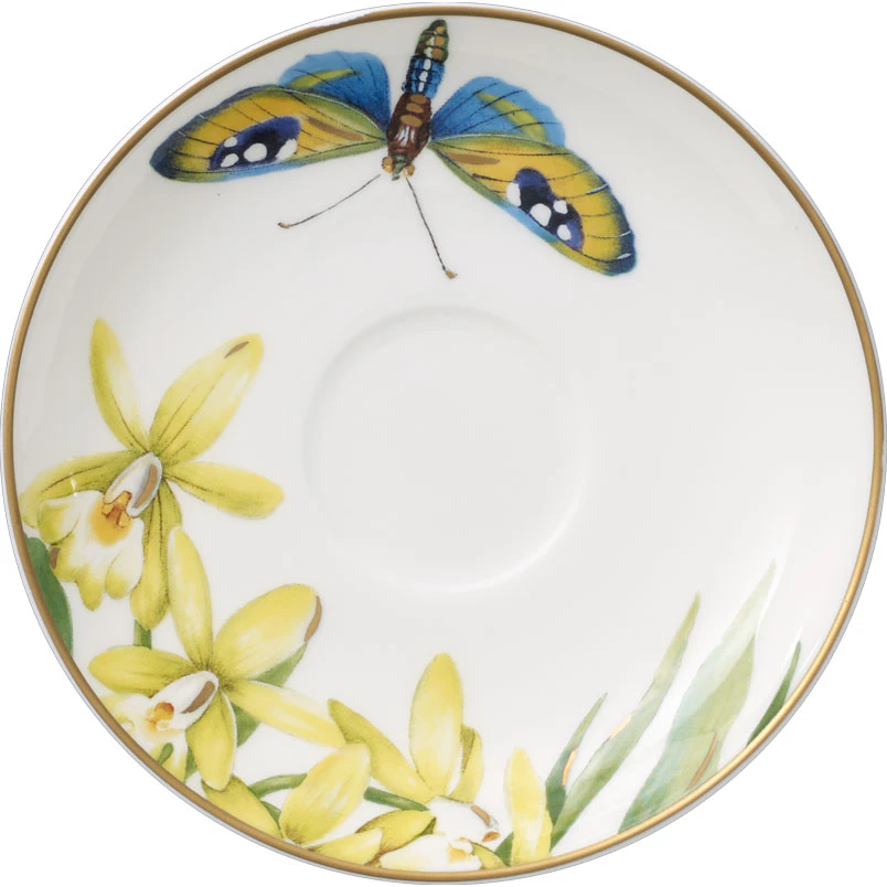 Villeroy & Boch Amazonia Anmut Underkop Til Kaffe Og Te - Kagetallerken & Desserttallerken Benporcel&aelig;n Multi - 1043811430