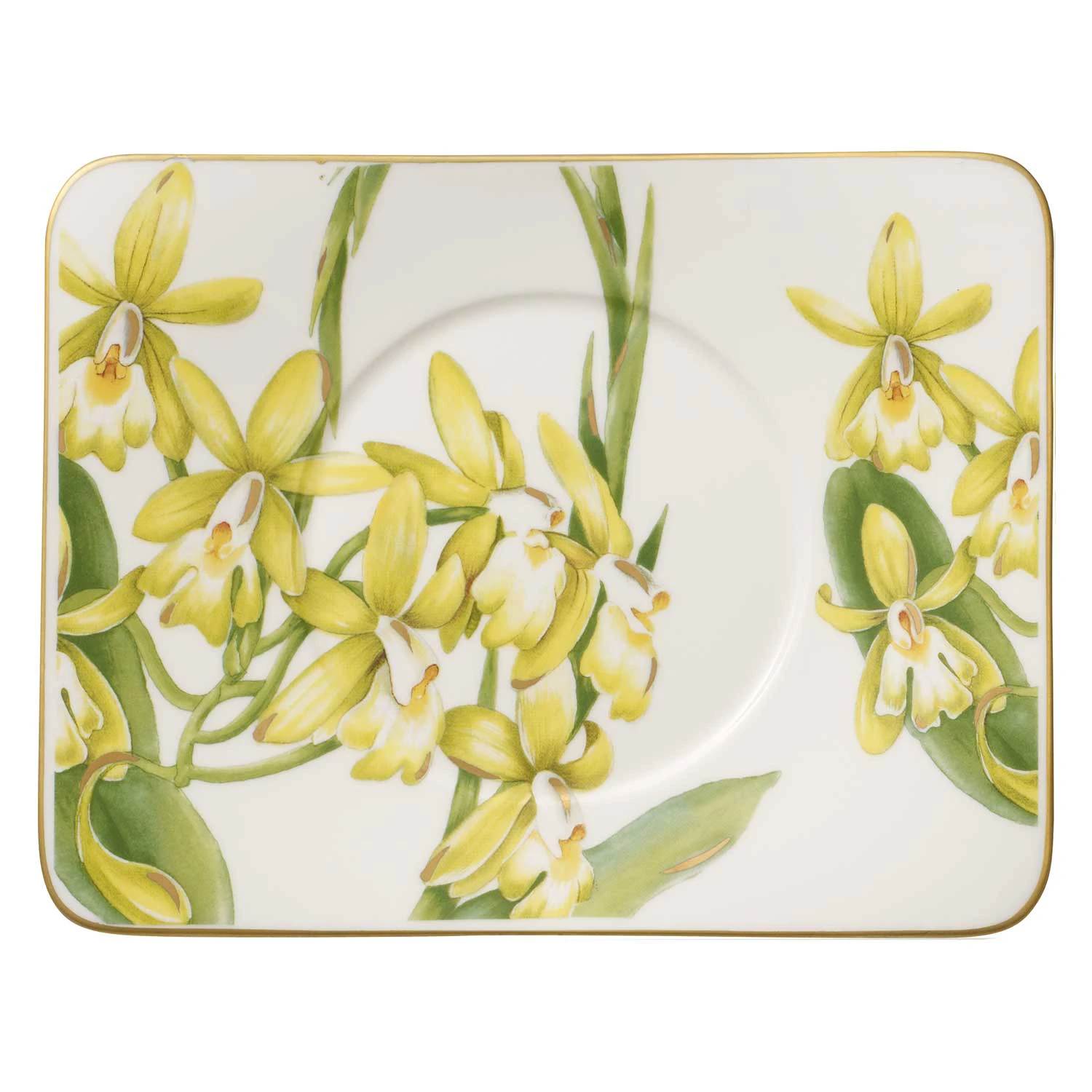 Villeroy & Boch Amazonia Tea Cup Saucer - Kagetallerken & Desserttallerken Porcel&aelig;n Hvid - 1035141280