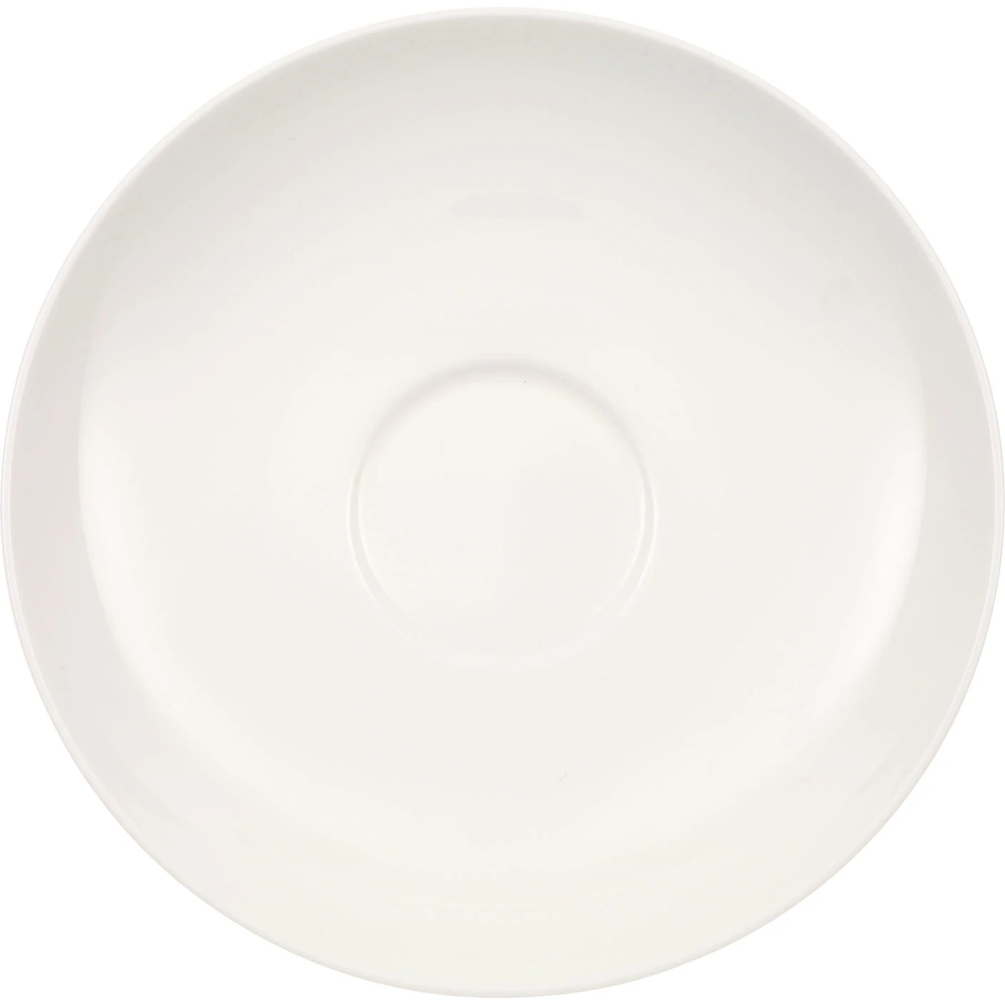 Villeroy & Boch Anmut Underkop Kaffekop 15cm - Kagetallerken & Desserttallerken Benporcel&aelig;n Hvid - 1045451310