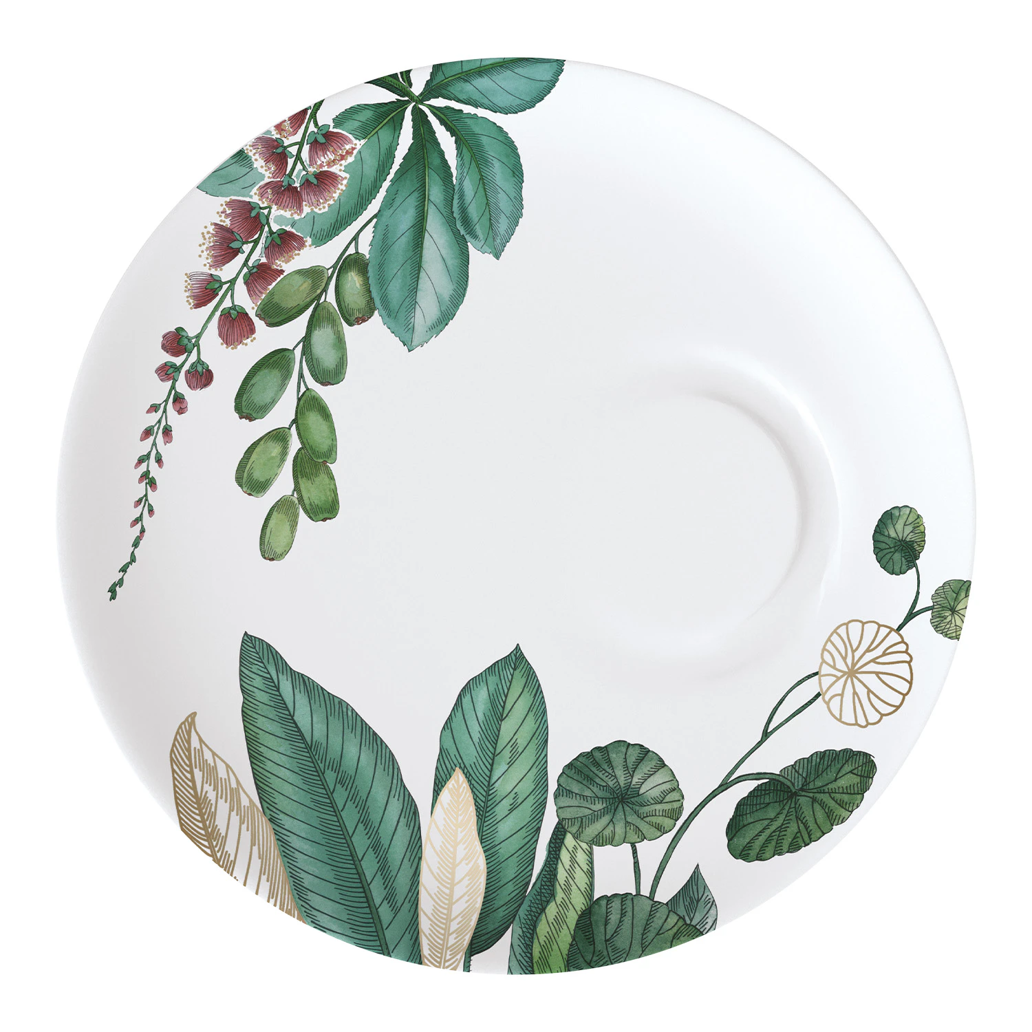 Villeroy & Boch Avarua Espressounderkop - Kagetallerken & Desserttallerken Benporcel&aelig;n Hvid - 1046551430