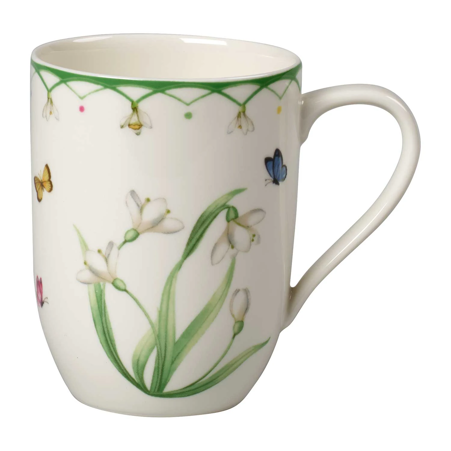 Villeroy & Boch Colourful Spring Krus 29 Cl - Kaffekopper Porcel&aelig;n Hvid - 1486634860