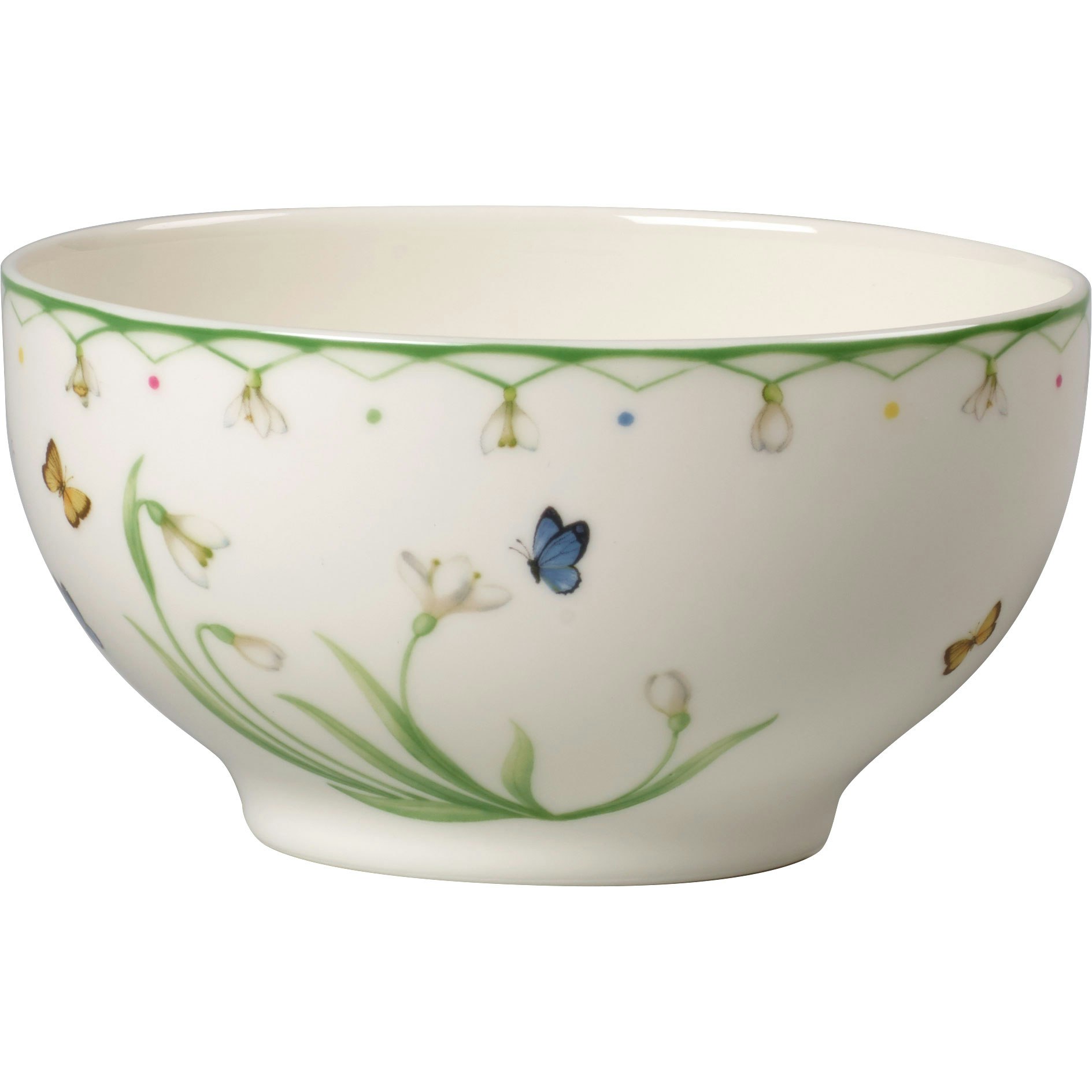 Villeroy & Boch Colourful Spring Salatsk&aring;l 50 Cl - Salatsk&aring;le Porcel&aelig;n Hvid - 1486631900