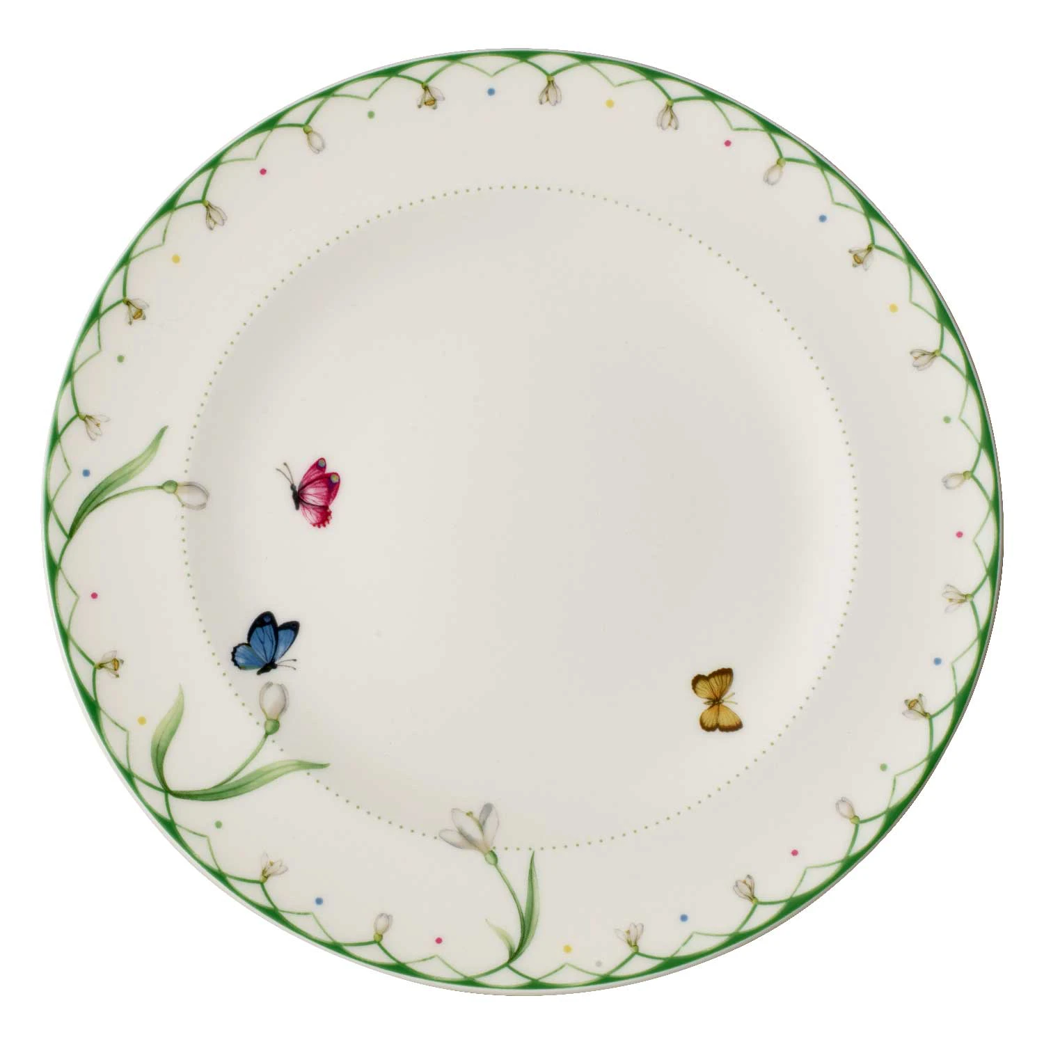 Villeroy & Boch Colourful Spring Tallerken 27 Cm - Middagstallerkner Porcel&aelig;n Hvid - 1486632620