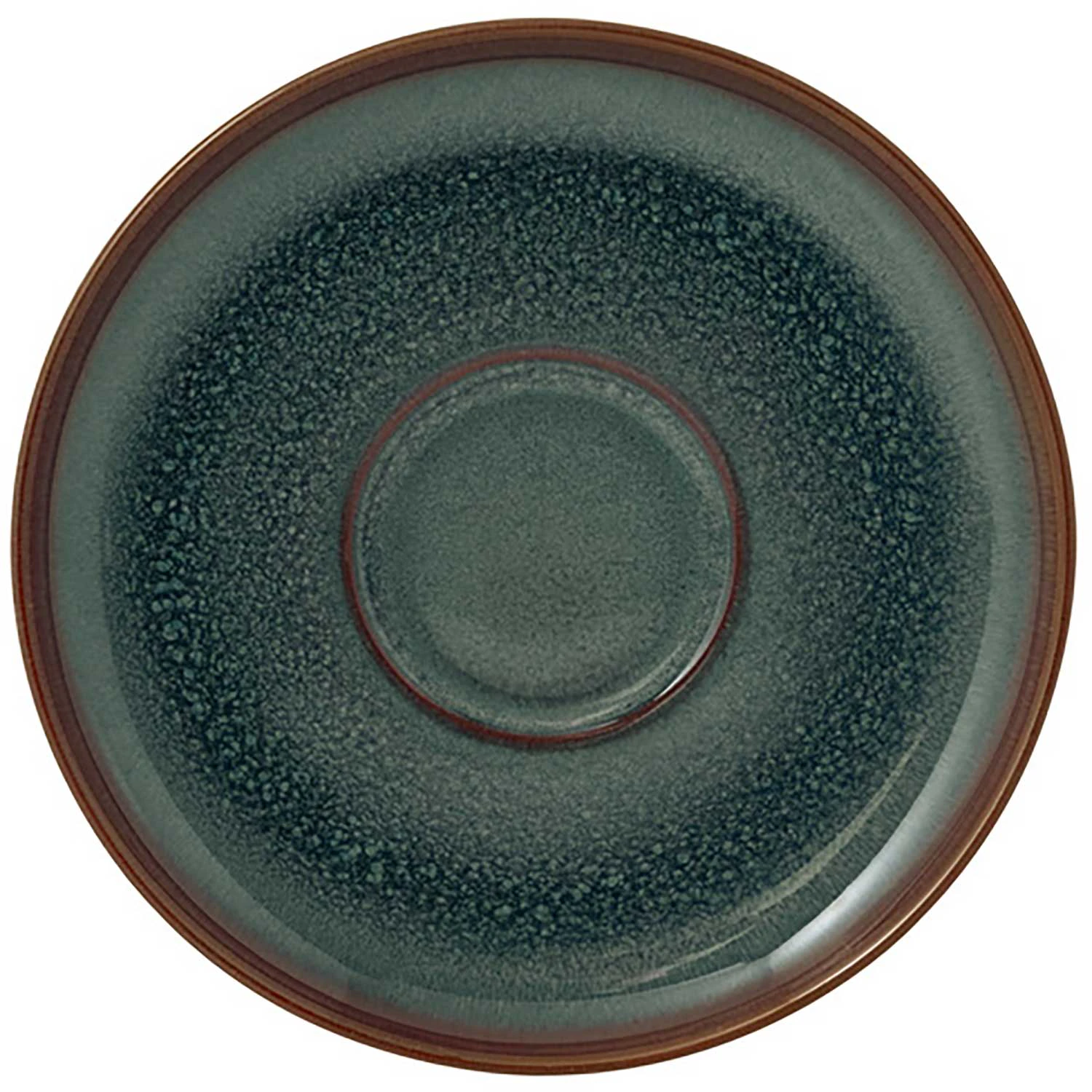 Villeroy & Boch Crafted Underkop Til Kaffekop 14 Cm - Kagetallerken & Desserttallerken Porcel&aelig;n Gr&oslash;n - 19-5167-1310