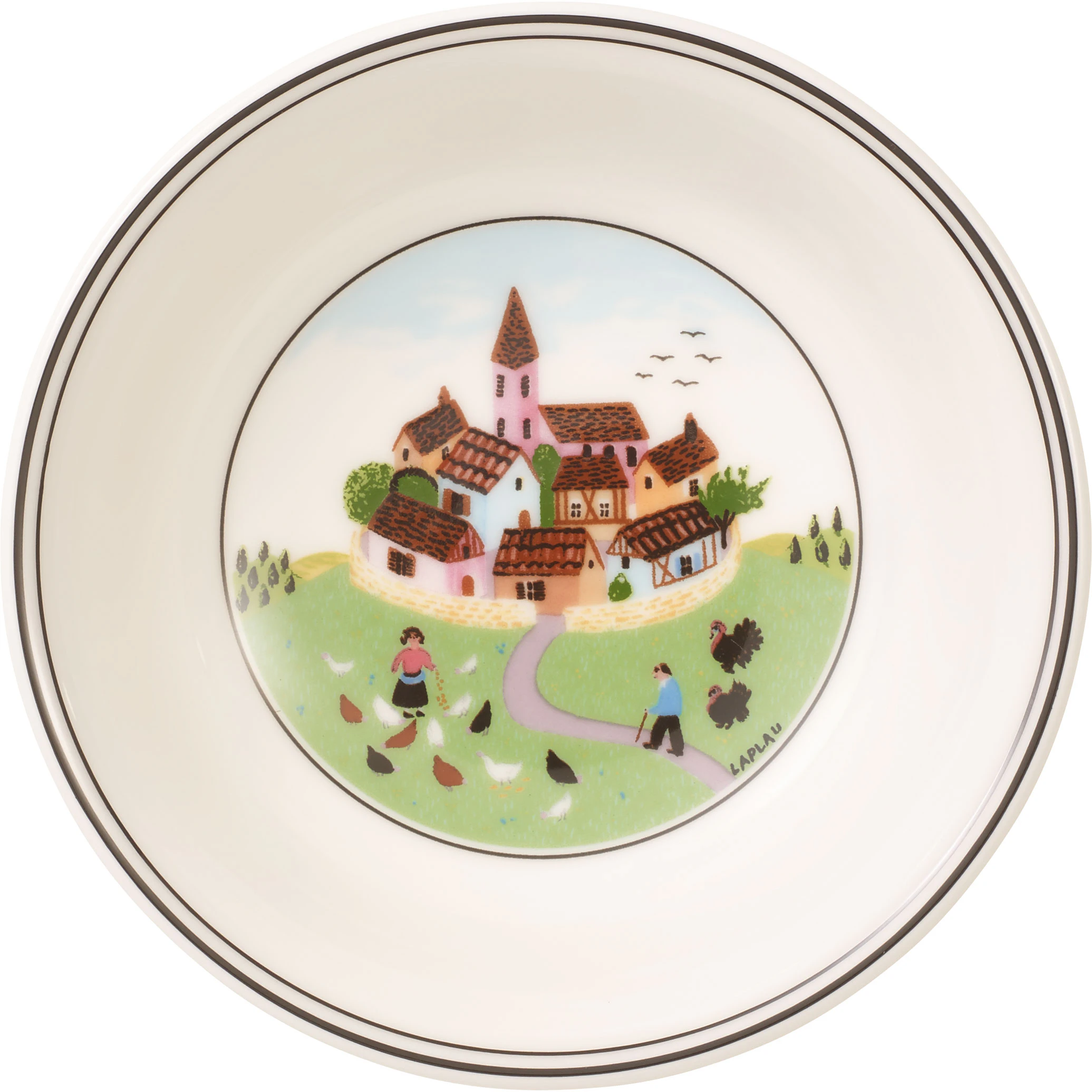 Villeroy & Boch Design Naif Dessertsk&aring;l 16 Cl - Dessertsk&aring;le Porcel&aelig;n Mix - 1023373800