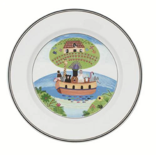 Villeroy & Boch Design Naif Salladstallrik Noah's Ark 21 Cm - Asietter Porcel&aelig;n Hvid - 1023372643