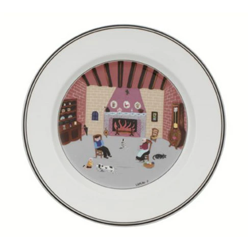 Villeroy & Boch Design Naif Salladstallrik Fireplace 21 Cm - Asietter Porcel&aelig;n Hvid - 1023372646