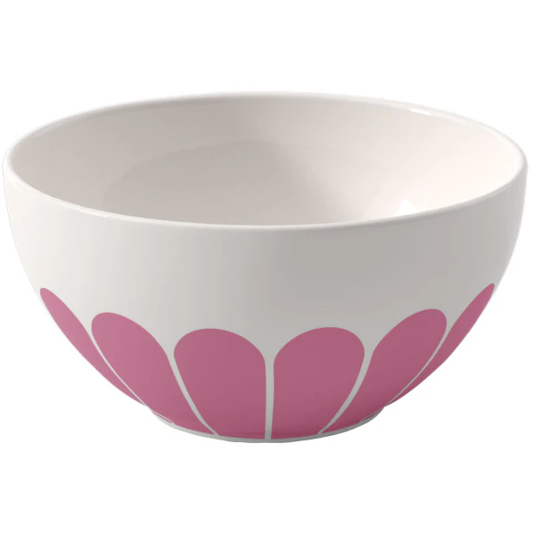Villeroy & Boch Fleur Morgenmadssk&aring;l 14 Cm - Morgenmadssk&aring;le Porcel&aelig;n Cassis - 1045531900