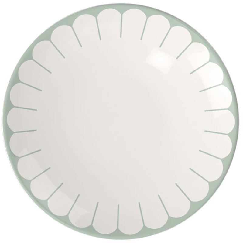 Fleur Sidetallerken 21 cm, Vert