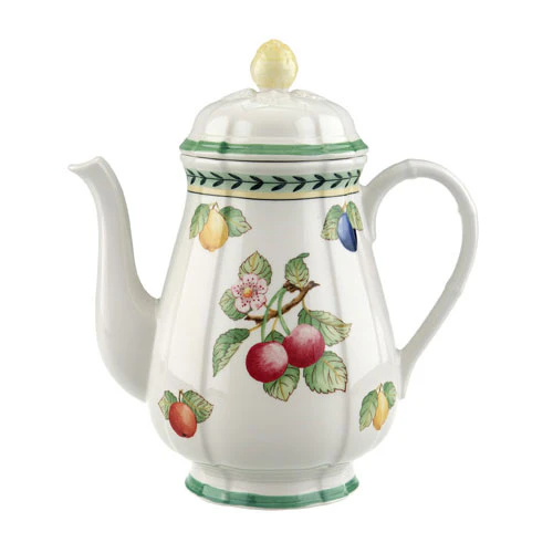 Villeroy & Boch French Garden Fleurence Kaffekande 6 Pers. 1,25l - Kaffekander Porcel&aelig;n Hvid - 1022810100