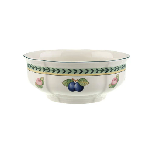 Villeroy & Boch French Garden Fleurence Salatsk&aring;l 21cm - Serveringssk&aring;le Porcel&aelig;n Hvid - 1022813170