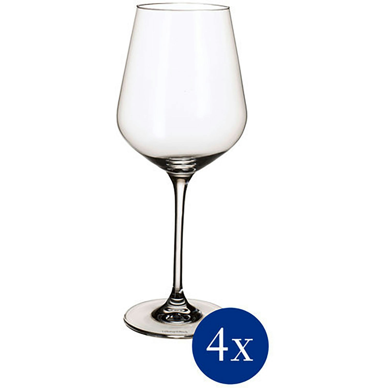 Villeroy & Boch La Divina Bordeaux Vinglas 65 Cl 4-pak - Vinglas Krystalglas Klar - 11-3667-8111