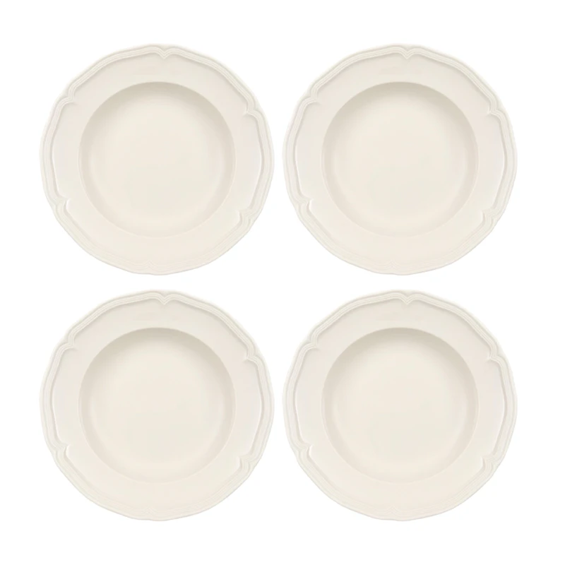 Manoir Dyb Tallerken 23 cm 4-pak
