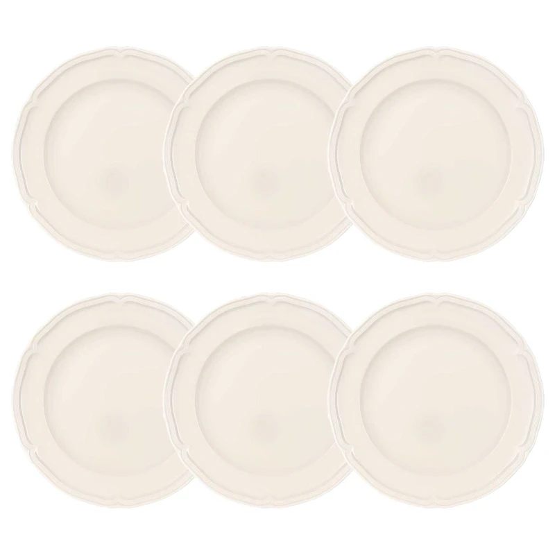 Manoir Plate 26 cm, 6 Pcs