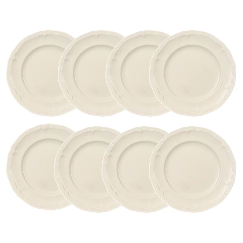 Manoir Sidetallerken 17 cm 8-pak