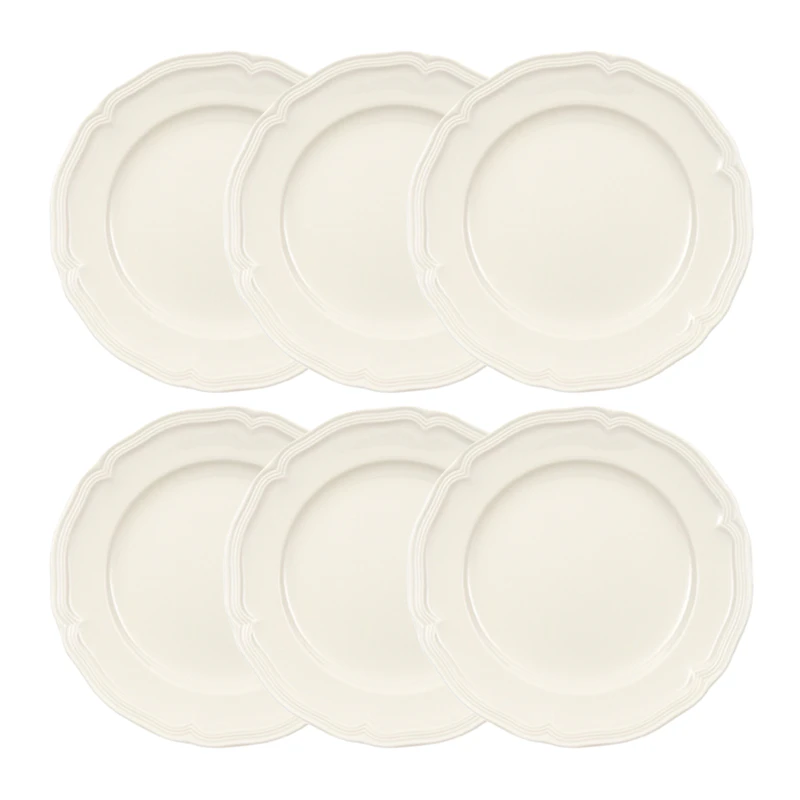 Manoir Sidetallerken 21 cm 6-pak