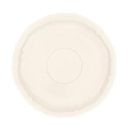 Villeroy & Boch Manoir Underkop Til Suppekop 17cm - Suppeterriner Porcel&aelig;n Hvid - 1023962520