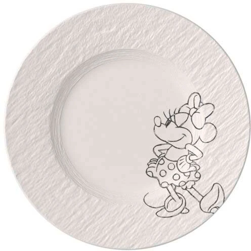 Villeroy & Boch Manufacture Rock Mickey Mouse Morgenmadstallerken - Asietter Porcel&aelig;n Hvid - 1047202640